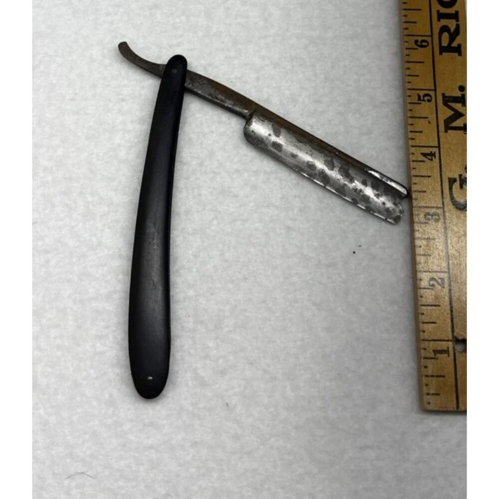 W.H. Morley & Sons Clover Brand Straight Razor Solingen Germany Vintage
